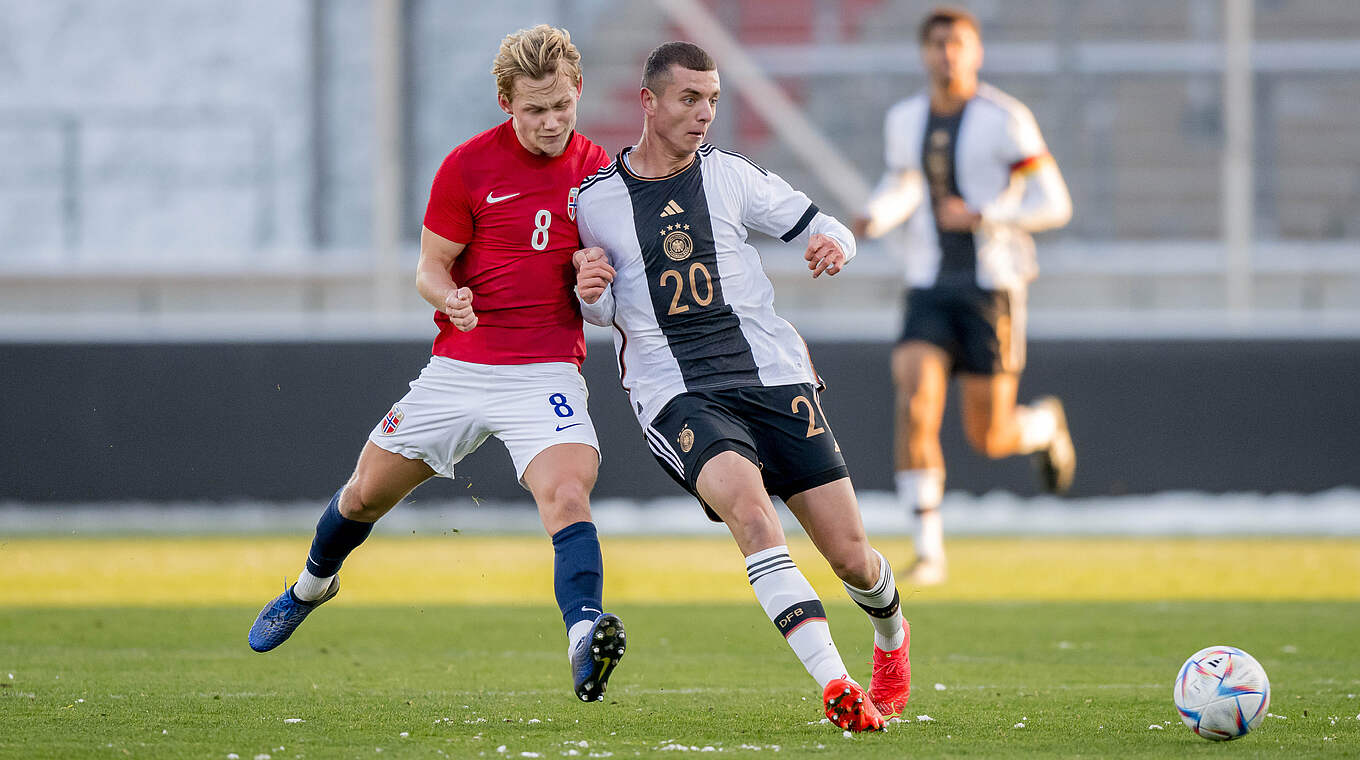 U 20 Dreht Das Spiel Gegen Norwegen :: DFB - Deutscher Fußball-Bund E.V.