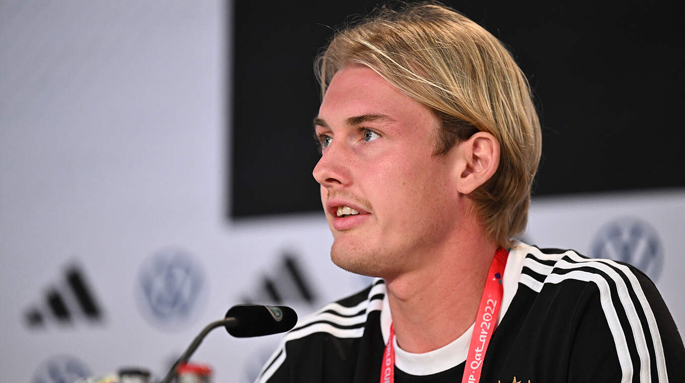 Julian Brandt: "We all have to take responsibility" © GES
