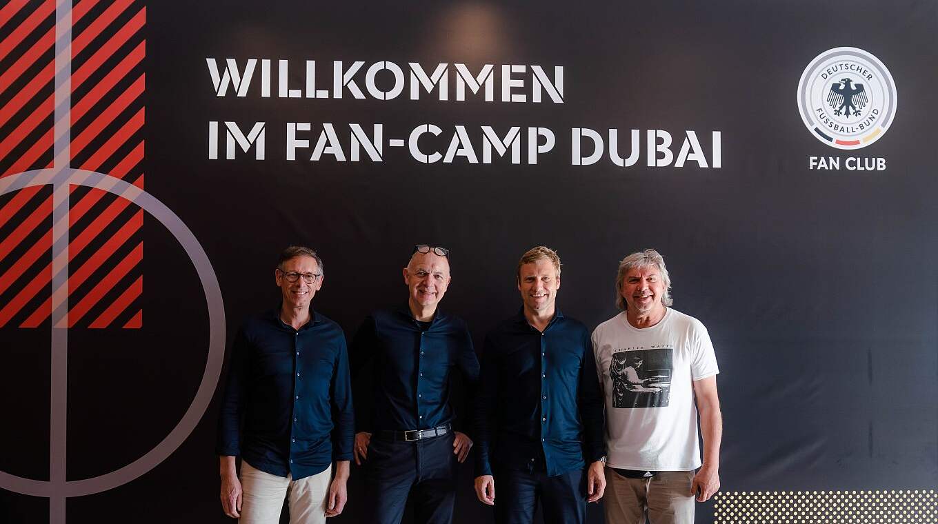 Steffen Simon, Bernd Neuendorf, Dr. Holger Blask, Ronny Zimmermann © Fan Club Nationalmannschaft/Felix-Maximilian Stein