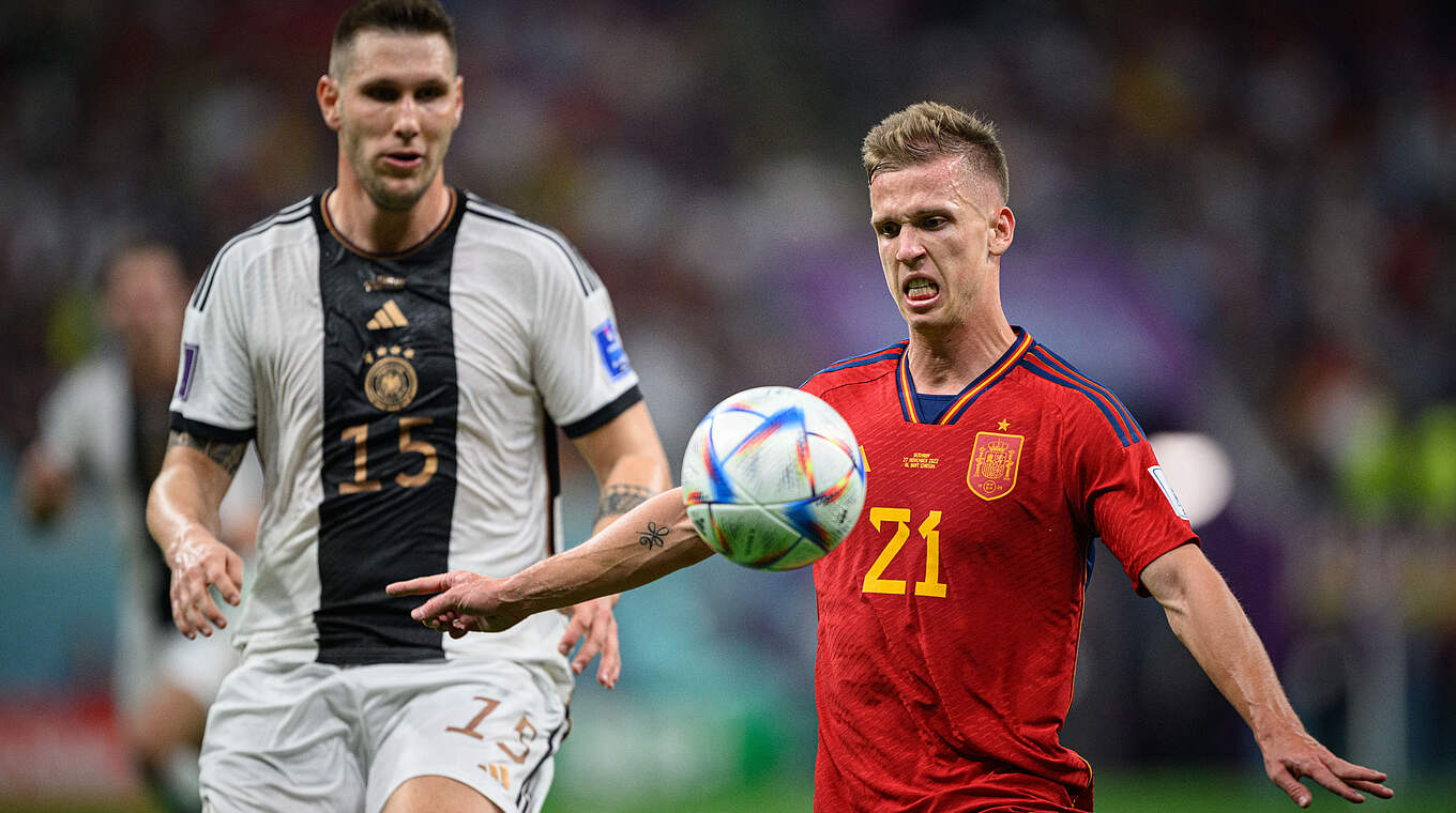 Niklas Süle, Dani Olmo © GES-Sportfoto