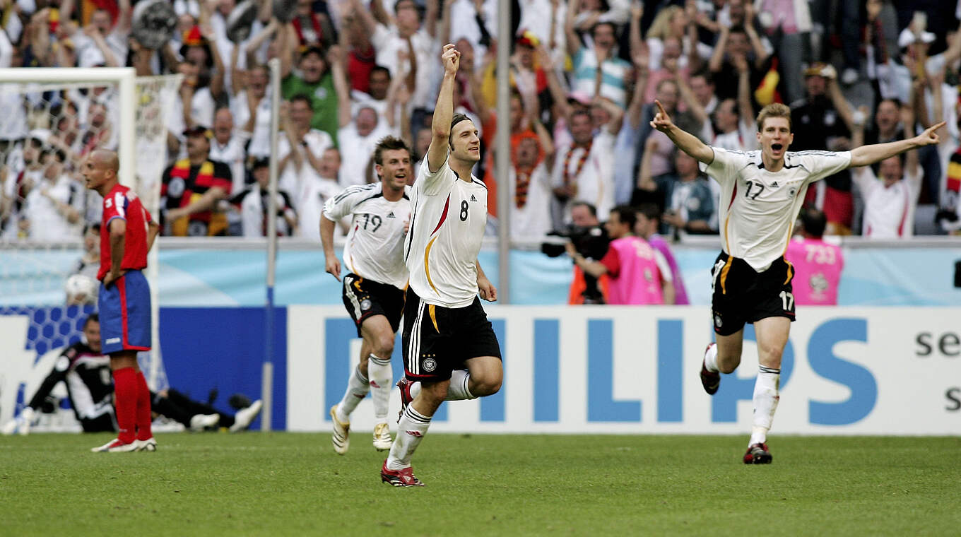 "Ehrlich, das war ein Glückstor": Torsten Frings über seinen Treffer zum 4:2-Endstand © Getty Images