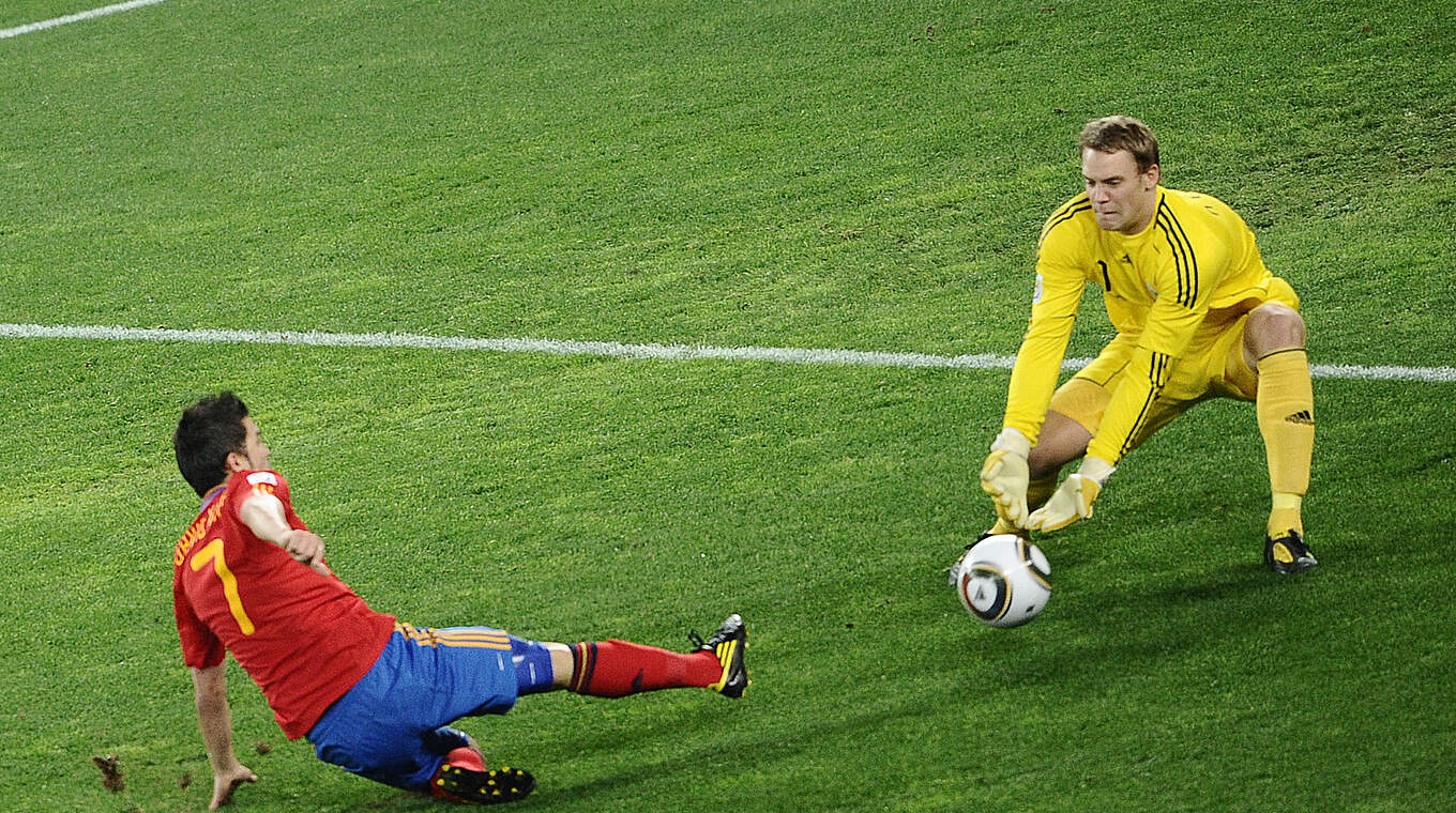 Manuel Neuer: Deutschland vs Spanien - 07.07.2010 © Getty Images