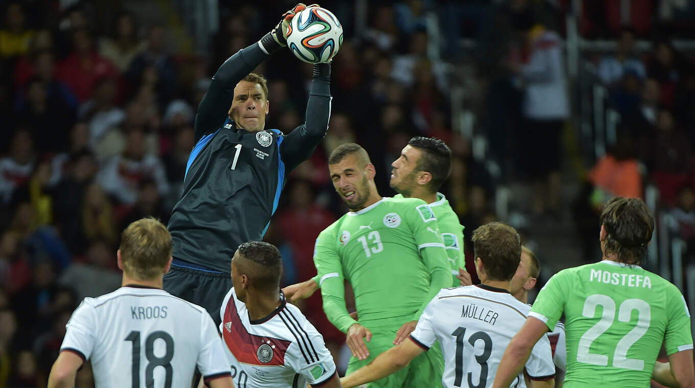 Manuel Neuer: Deutschland vs Algerien - 30.06.2014 © Getty Images