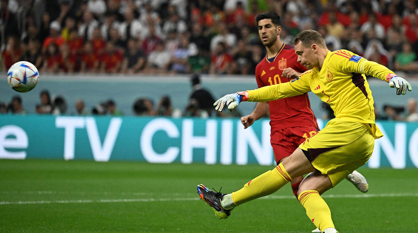 Manuel Neuer: Deutschland vs Spanien - 27.11.2022 © Getty Images