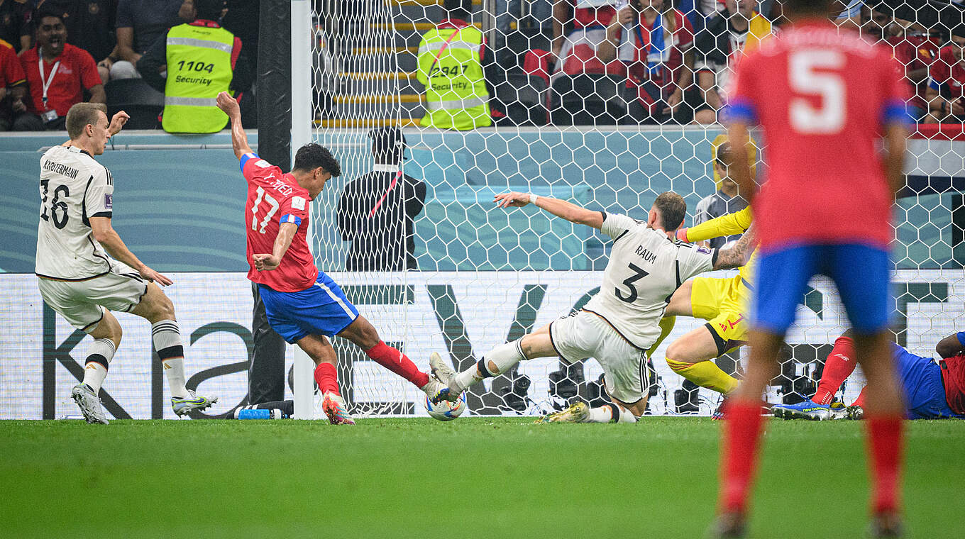 Costa Rica struck twice in 12 minutes to turn the game around © GES