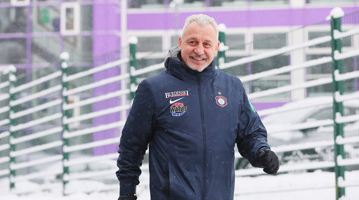 Dritte Amtszeit in Aue: Rekordtrainer Pavel Dotchev ist zurück in der 3. Liga © Imago Images