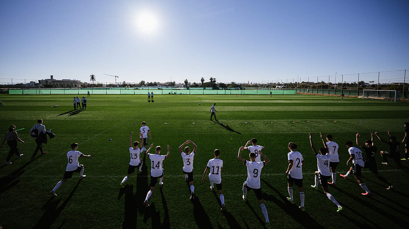Beste Bedingungen unter spanischer Sonne: die U-Teams im Trainingslager © Getty Images/DFB/Lukas Schulze