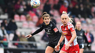 Abwehrspielerin Luisa Wensing (l.): 