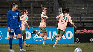 Seit vier Partien ungeschlagen: Werder Bremen gewinnt das Kellerduell in Potsdam © imago
