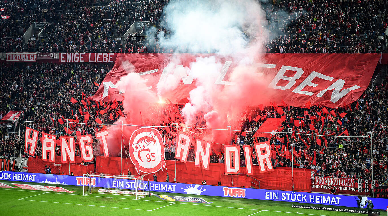 Geldstrafe wegen dreier Fälle eines unsportlichen Verhaltens: Fortuna Düsseldorf © Getty Images