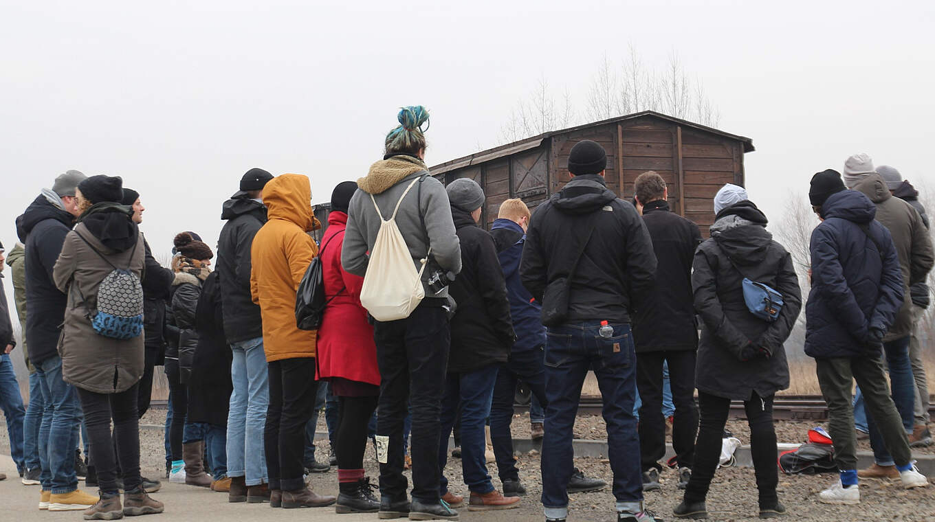 Gedenkstättenfahrt: 30 Teilnehmer reisten 2018 ins Vernichtungslager Auschwitz © Björn Hegemann/Borussia Dortmund