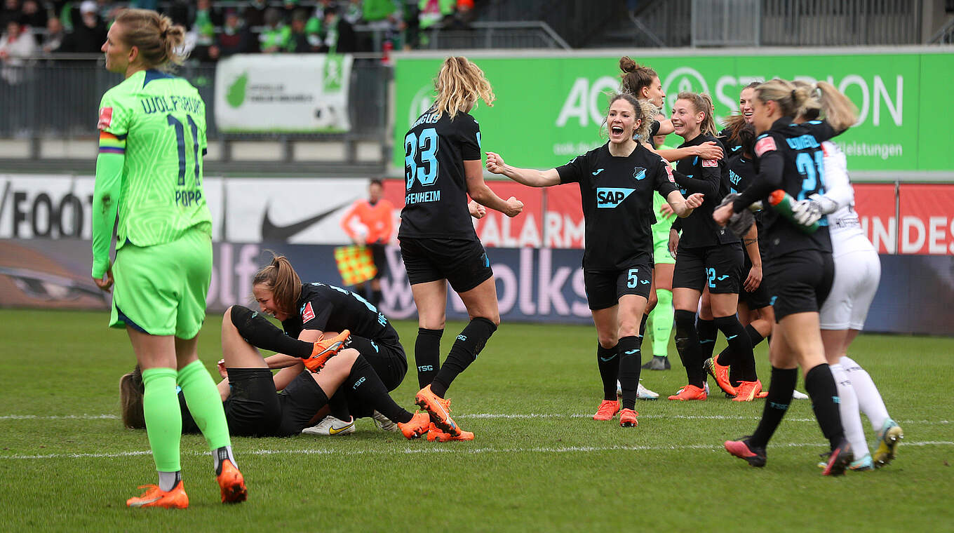TSG-Torhüterin Tufekovic über die Sieg in Wolfsburg: "Es fühlt sich großartig an" © imago