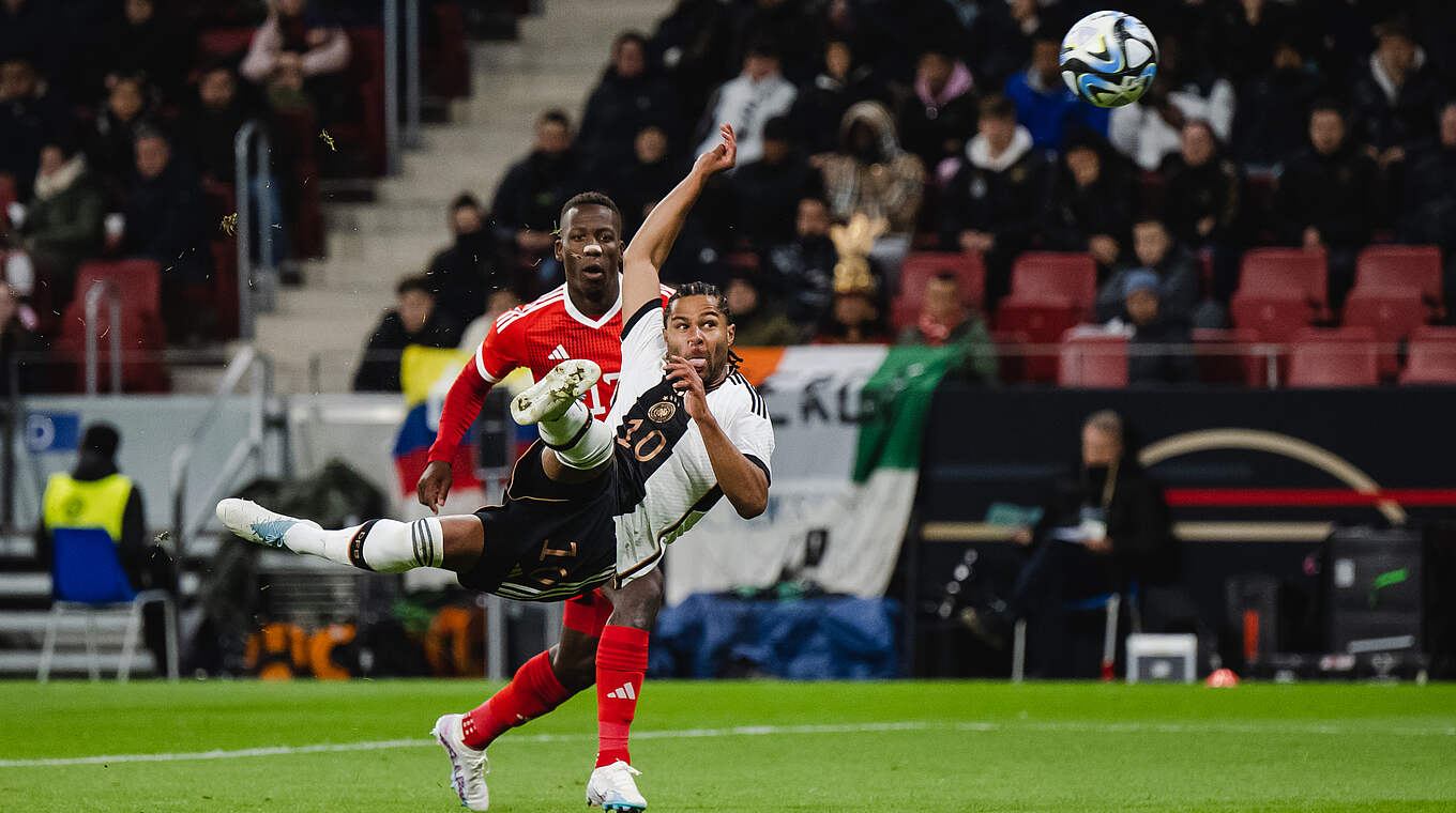 Artistisch: Serge Gnabry © DFB/GES-Sportfoto