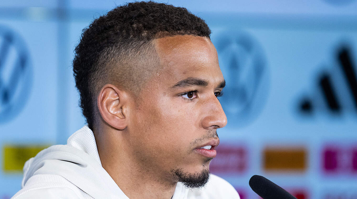 Thilo Kehrer: “We have a freshness and renewed energy, especially because of the new players.” © DFB/GES-Sportfoto
