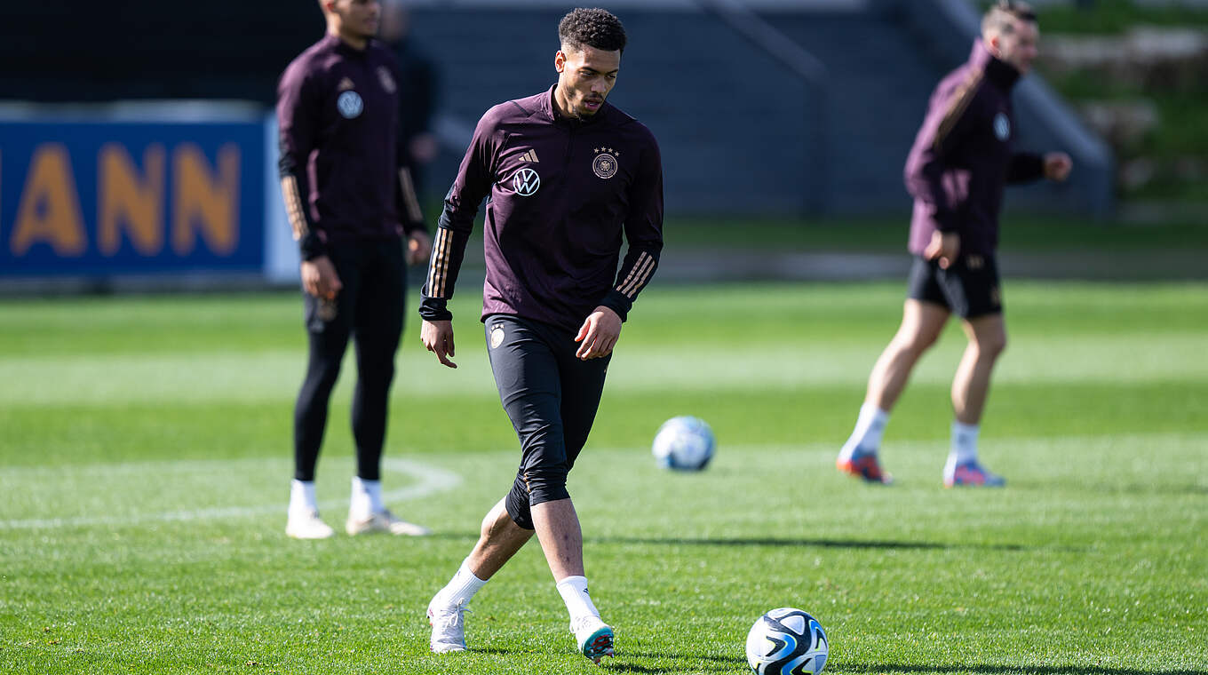 Felix Nmecha (VfL Wolfsburg) © DFB / GES-Sportfoto