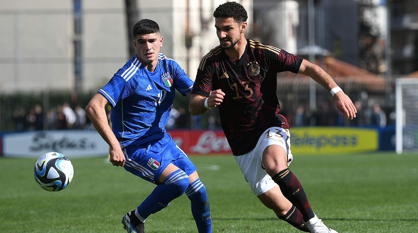 Abschluss der Länderspielsaison: U 20 kommt in Italien nicht über ein Unentschieden hinaus © Gabriele Maltinti / Getty Images