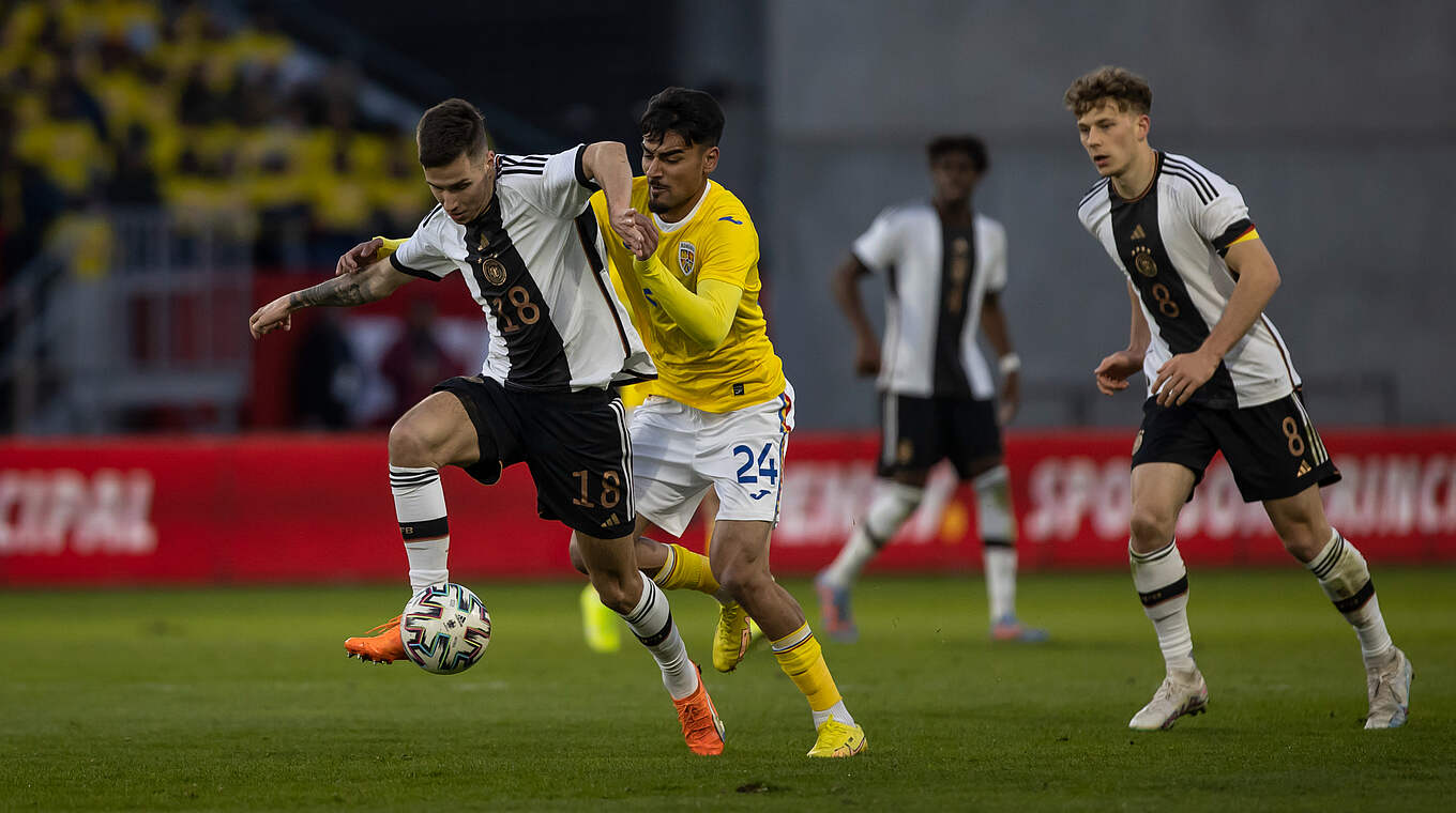 Romania were very aggressive and competitive in challenges. © Thomas Böcker/DFB