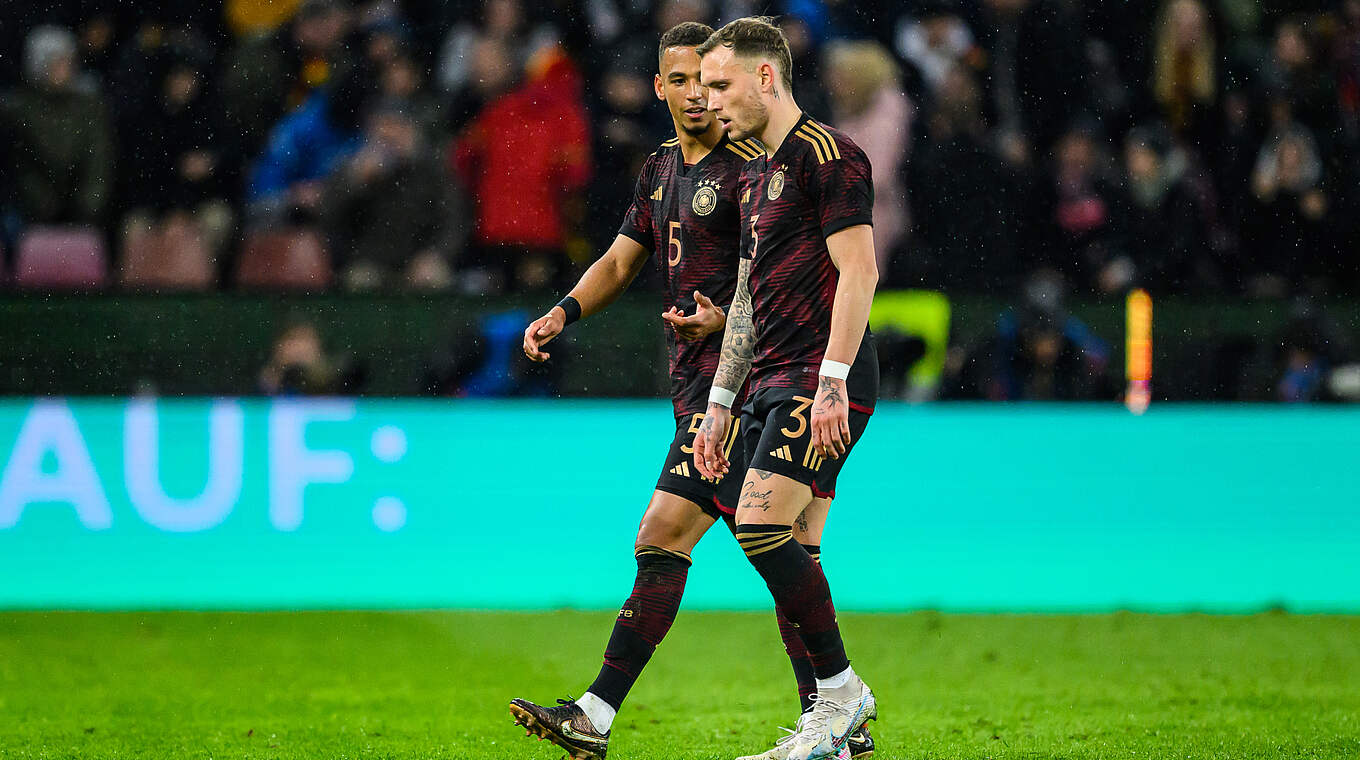 Thilo Kehrer (l.) und David Raum © DFB/GES-Sportfoto