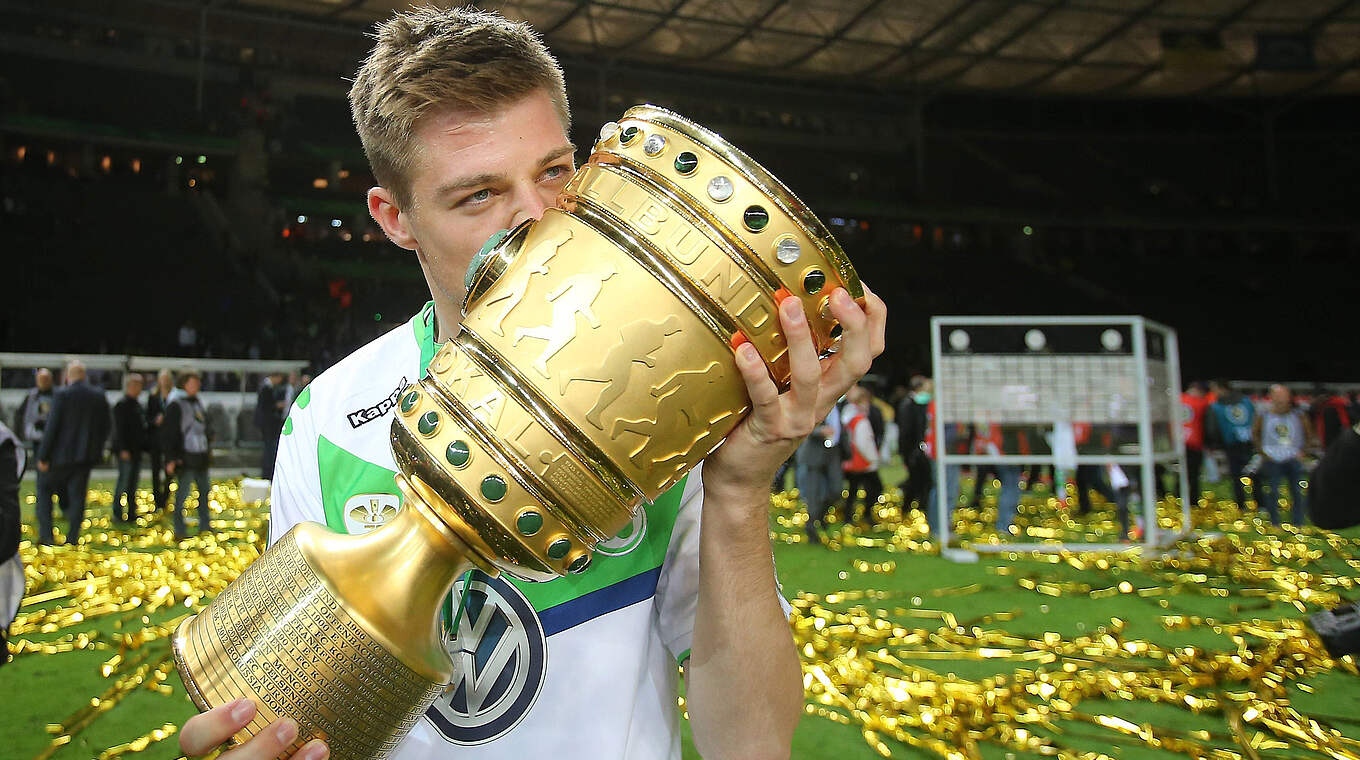 Knoche über Pokalsieg mit Wolfsburg 2015: "Erinnerungen daran sind sehr, sehr positiv" © imago