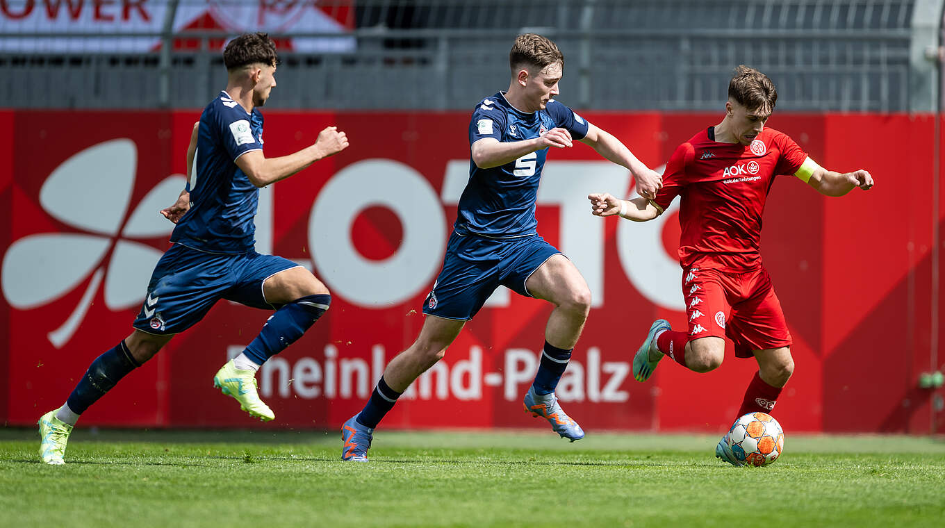 Muss im Rückspiel einen Rückstand aufholen: Der 1. FC Köln © Alexander Scheuber / Getty Images / DFB