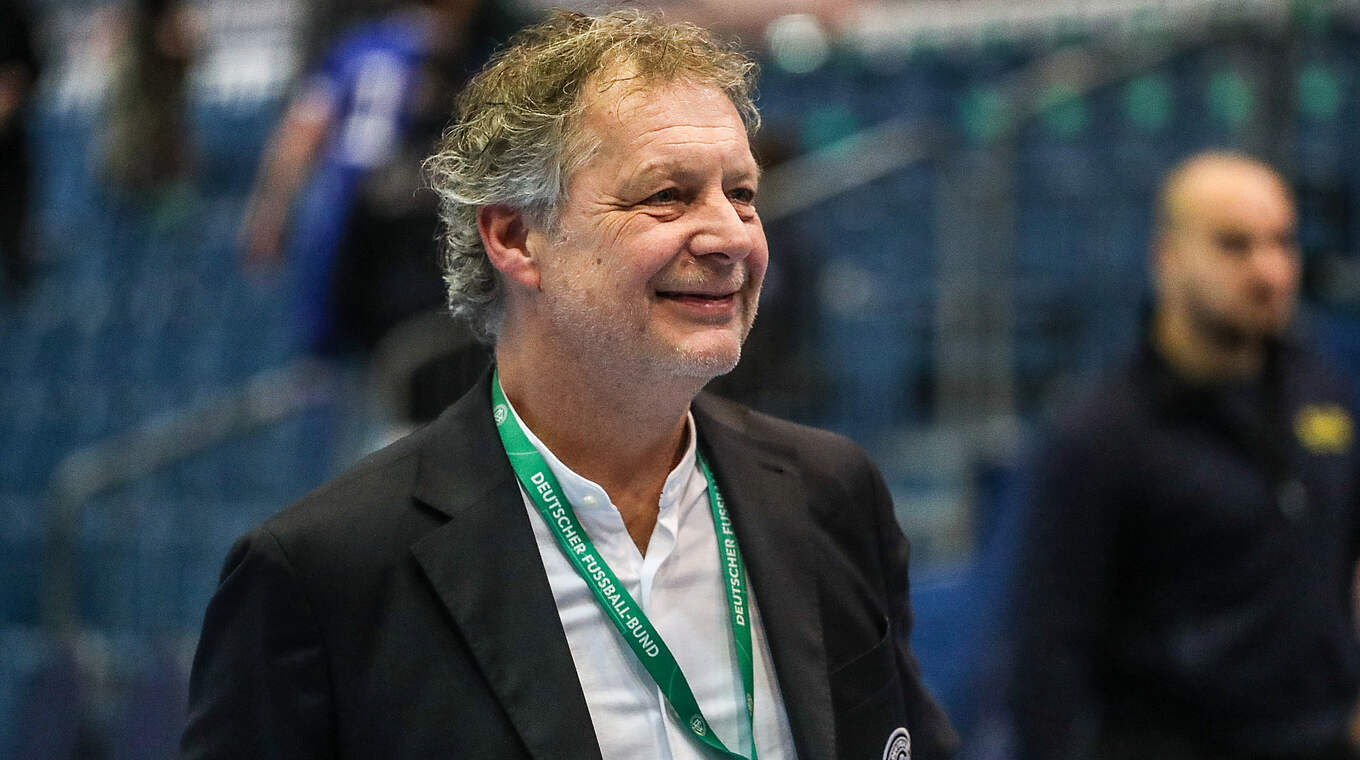 Trainer Marcel Loosveld: "Werden alles geben, um die Eliterunde zu erreichen" © DFB/Nico Herbertz