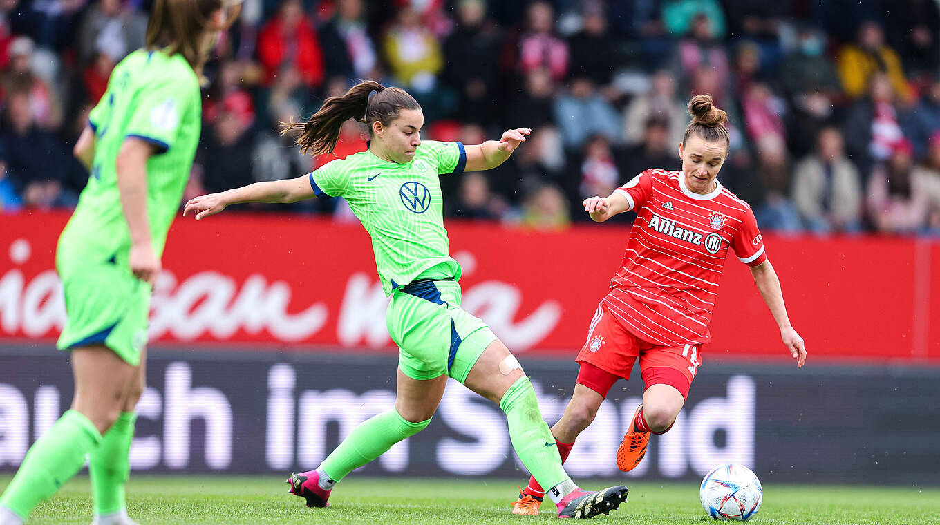 Lena Oberdorf (l.) und Lina Magull © Getty Images