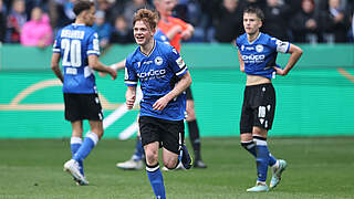 Erster Sieg in der Sonderspielrunde: Meister Arminia Bielefeld © Getty Images