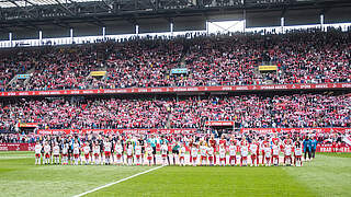 Neuer Rekord: 38.365 Fans besuchen die Partie zwischen Köln und Frankfurt © GettyImages