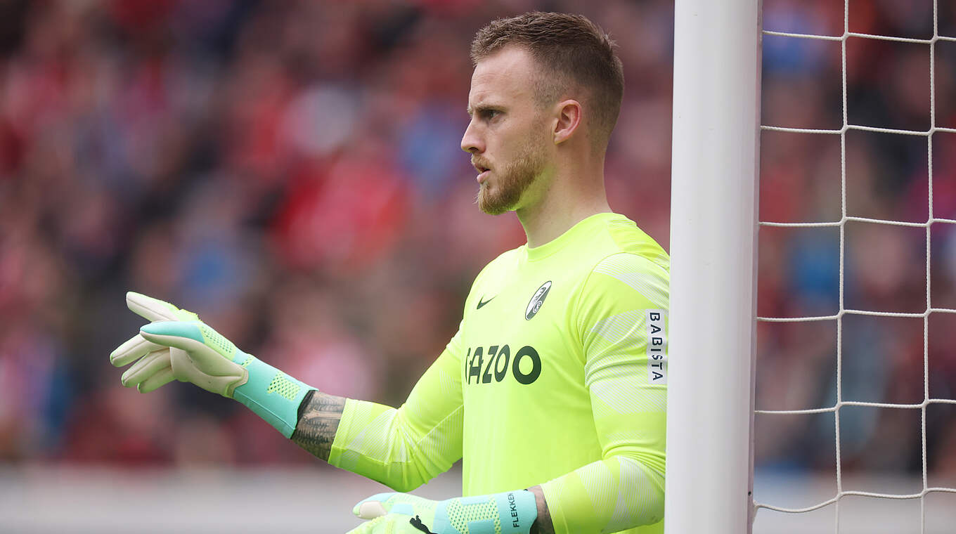 SCF-Keeper Mark Flekken: "Wir wollen ins Finale und müssen daher Leipzig besiegen" © Getty Images