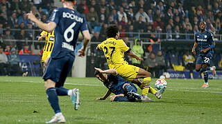 Strittige Szene: Bochums Danilo Soares im Zweikampf mit Karim Adeyemi (r.) © Getty Images