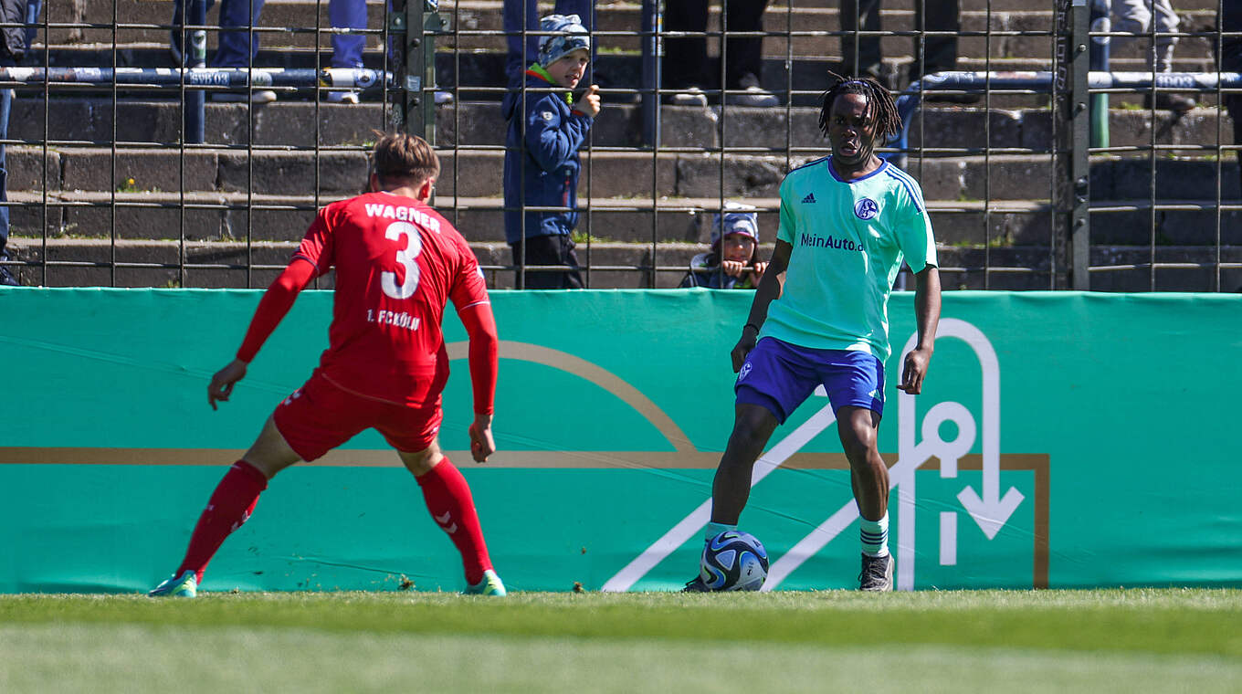 Matti Wagner (l.) und Yannick Tonye  © Imago Images