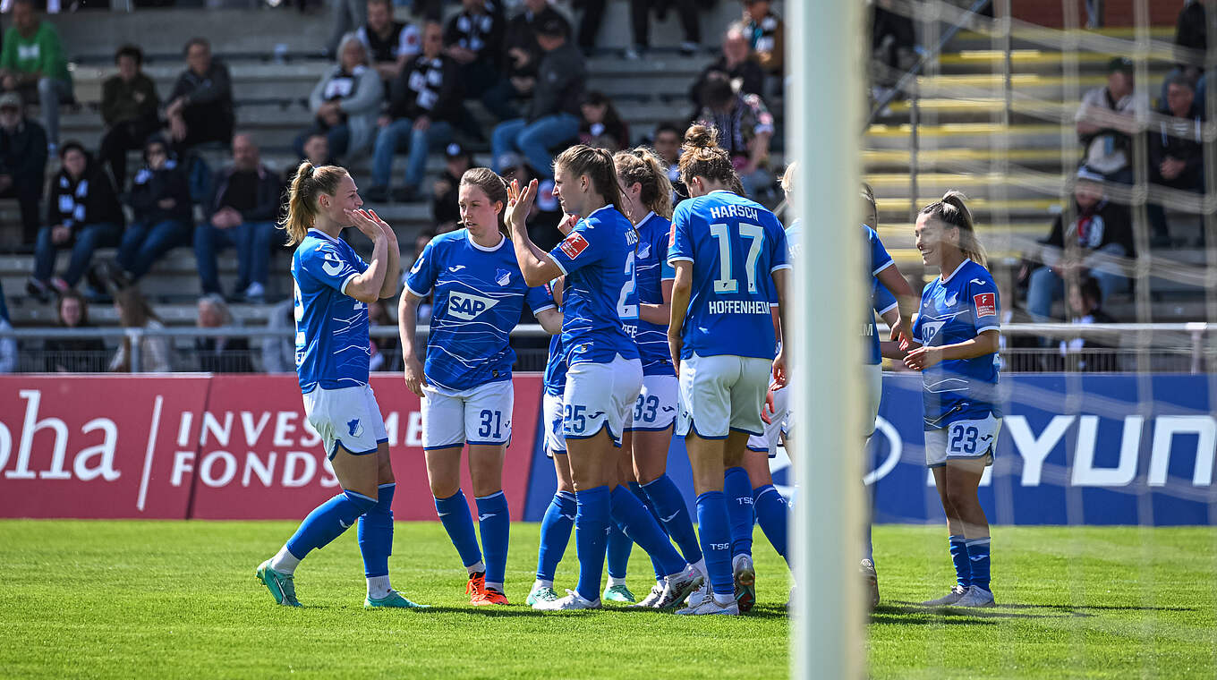 Eroberte zwischenzeitlich den dritten Platz: die TSG Hoffenheim © Imago Images