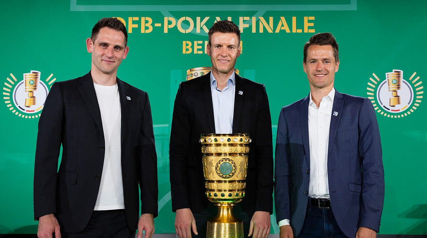 Rafael Foltyn, Daniel Siebert, Jan Seidel  © Thomas Böcker/DFB