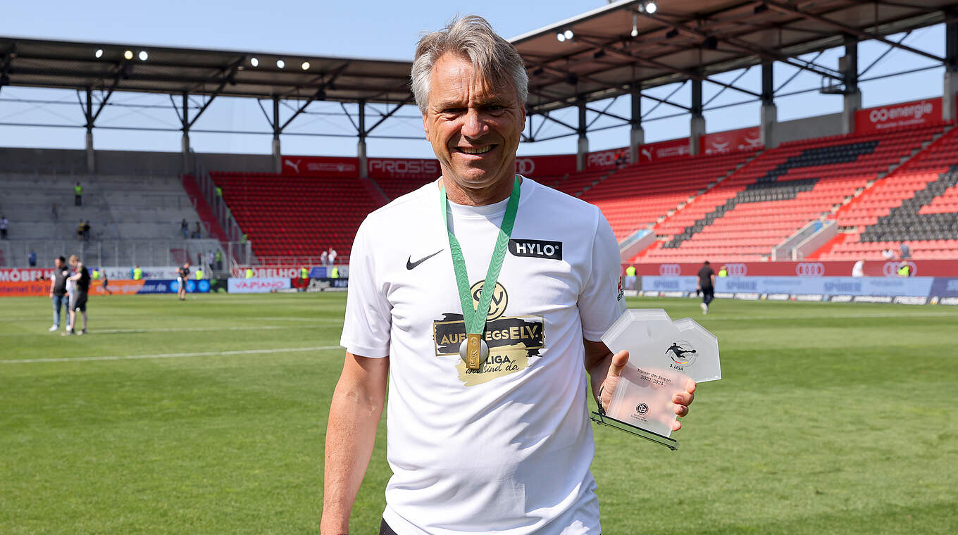 Trainer der Saison: Elversbergs Horst Steffen © 2023 Getty Images