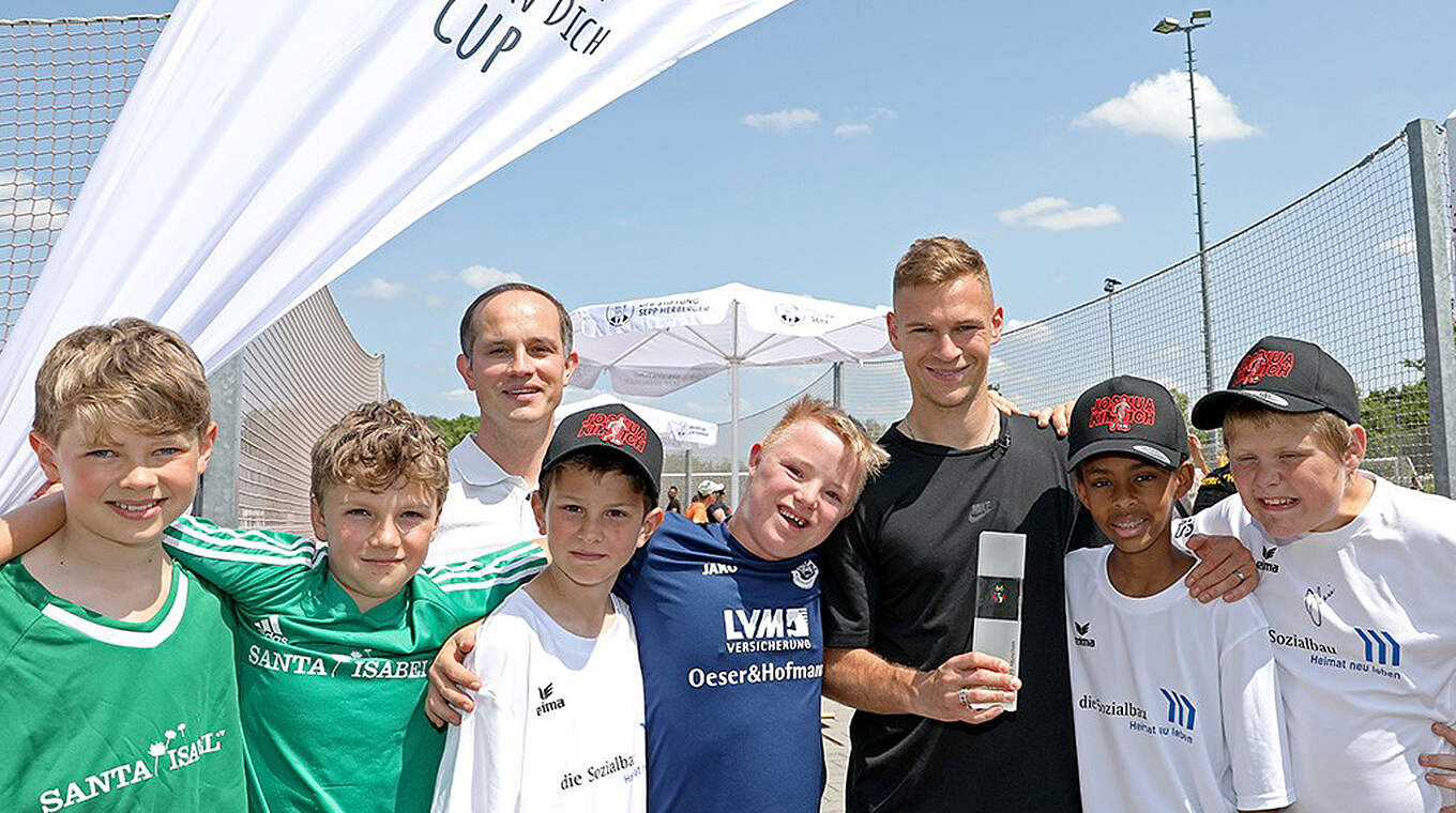 Fußball Für Alle: Zweiter "Glaub An Dich-Cup" Mit Joshua Kimmich :: DFB ...