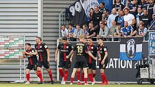 Klarer Hinspielsieg gegen Arminia Bielefeld: SV Wehen Wiesbaden in der Relegation © Imago Images