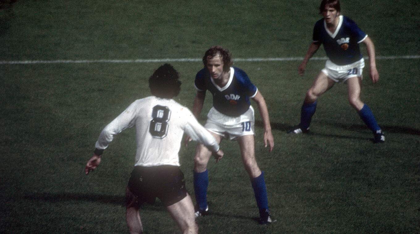  0:1 gegen die DDR - am Ende wird Deutschland trotzdem Weltmeister 1974 © Imago