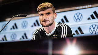 Timo Werner: “When the national team calls, it's always nice to be a part of it” © GES