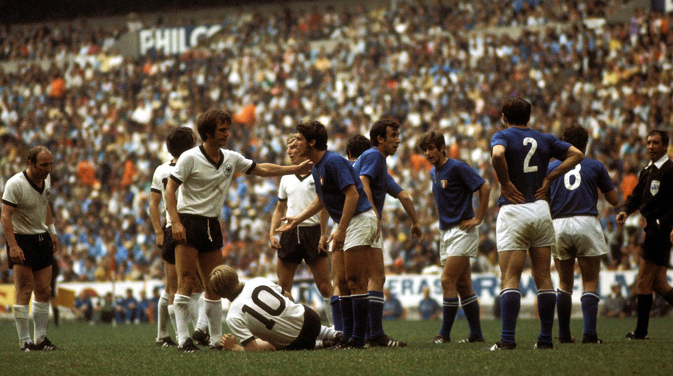 Großes Spiel trotz Niederlage: WM-Halbfinale 1970 gegen Italien (3:4 n.V.) © imago