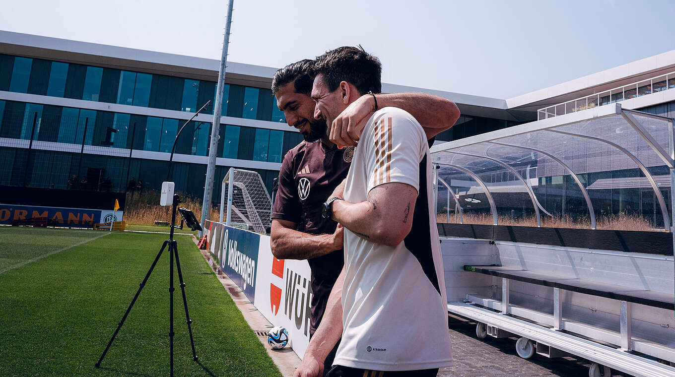 Emre Can (l.) und Ilkay Gündogan © Philipp Reinhard