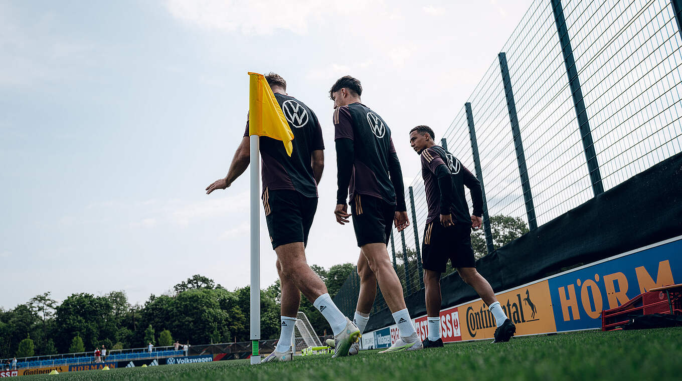 Niclas Füllkrug, Kai Havertz, Thilo Kehrer © DFB / Philipp Reinhard