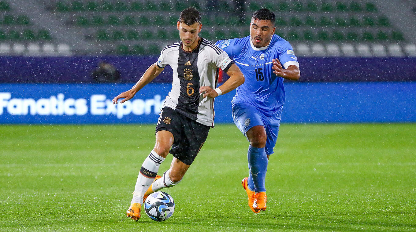 Tom Krauß and Germany drew 1-1 against Israel in their opening game. © Getty Images