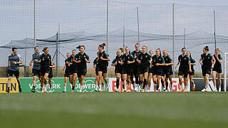Trainingseinheit unserer Frauen-Nationalmannschaft: Jetzt Plätze reservieren © DFB / van Bilsen