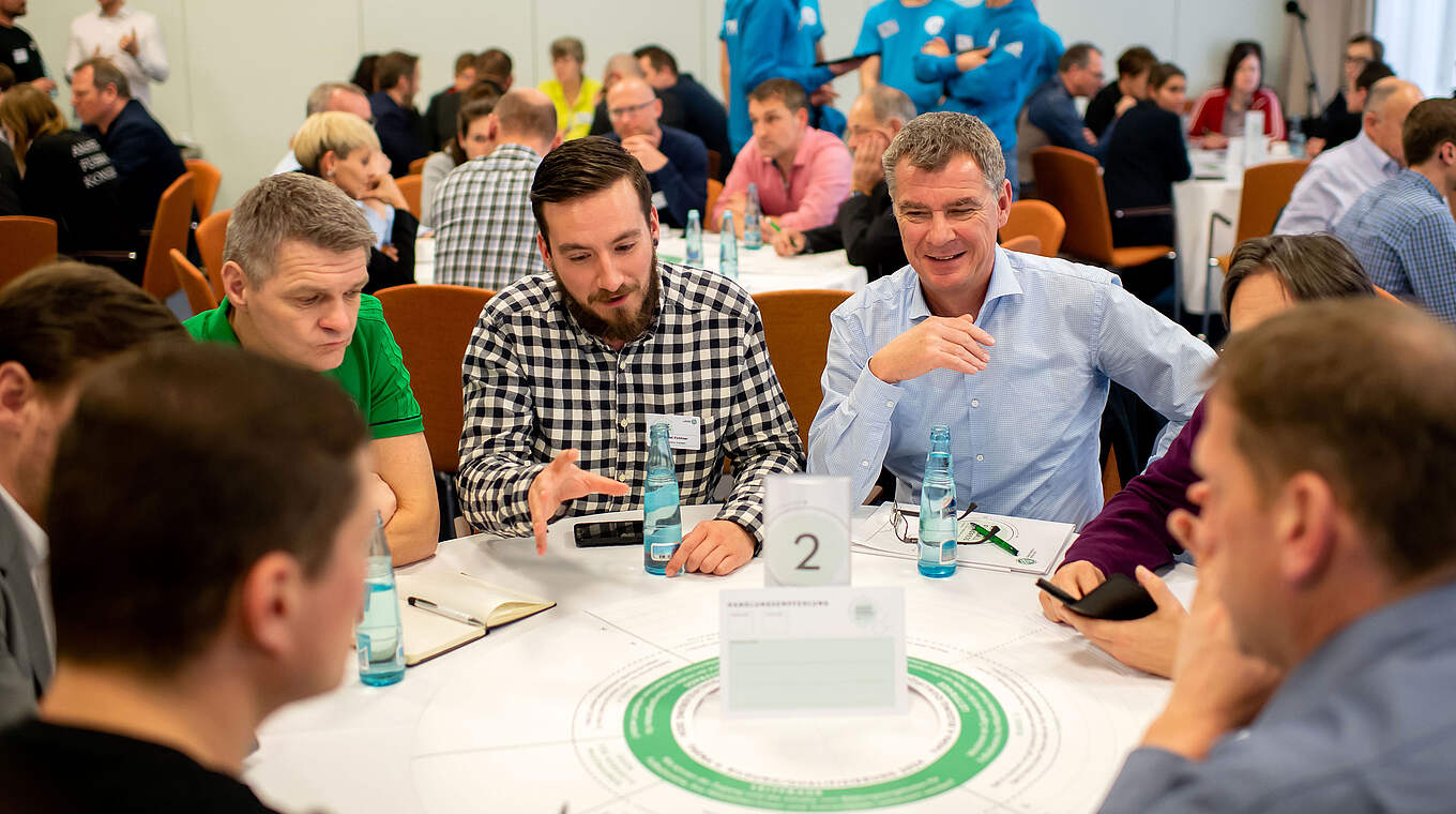 Kongress: Formulierung von Handlungsempfehlungen für Vereinsentwicklung © DFB