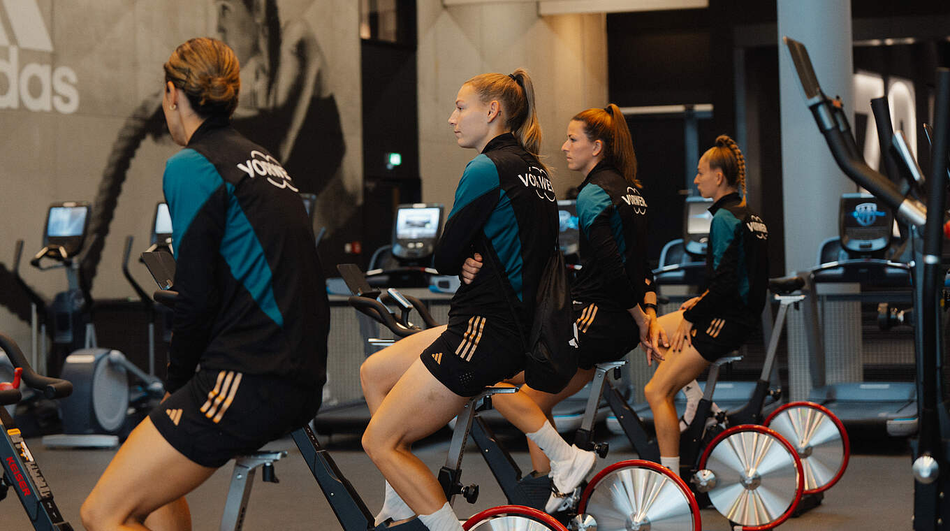 Sara Doorsoun, Sarai Linder, Chantal Hagel, Sophia Kleinherne © Sofieke van Bilsen/DFB