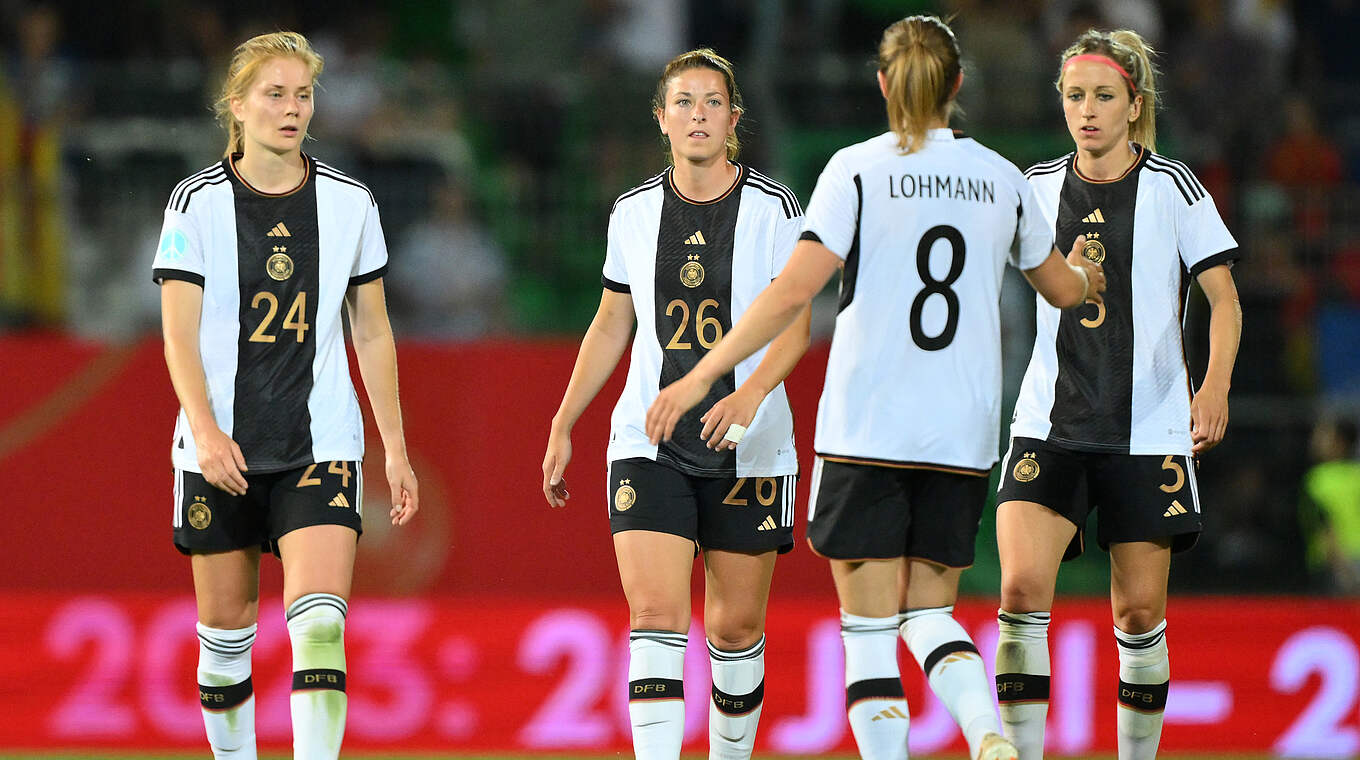 Sjoeke Nüsken, Chantal Hagel, Sydney Lohmann und Kathrin Hendrich  © Getty Images