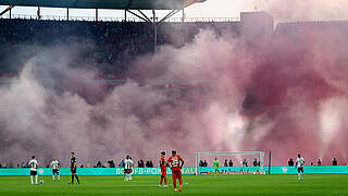 Pyrotechnik beim Pokalendspiel: Geldstrafe für RB Leipzig © 2023 Getty Images