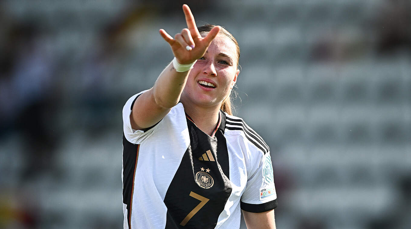 Sophie Nachtigall © Harry Murphy - Sportsfile/UEFA via Getty Images