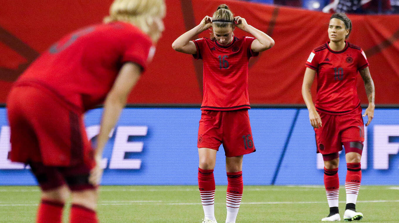 Scheiden gegen die USA im Halbfinale aus: die DFB-Frauen © Imago Images
