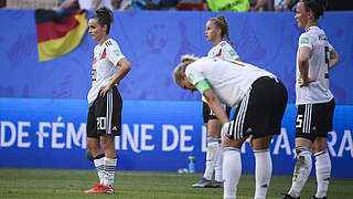 Schieden im Viertelfinale aus: die DFB-Frauen © Imago Images
